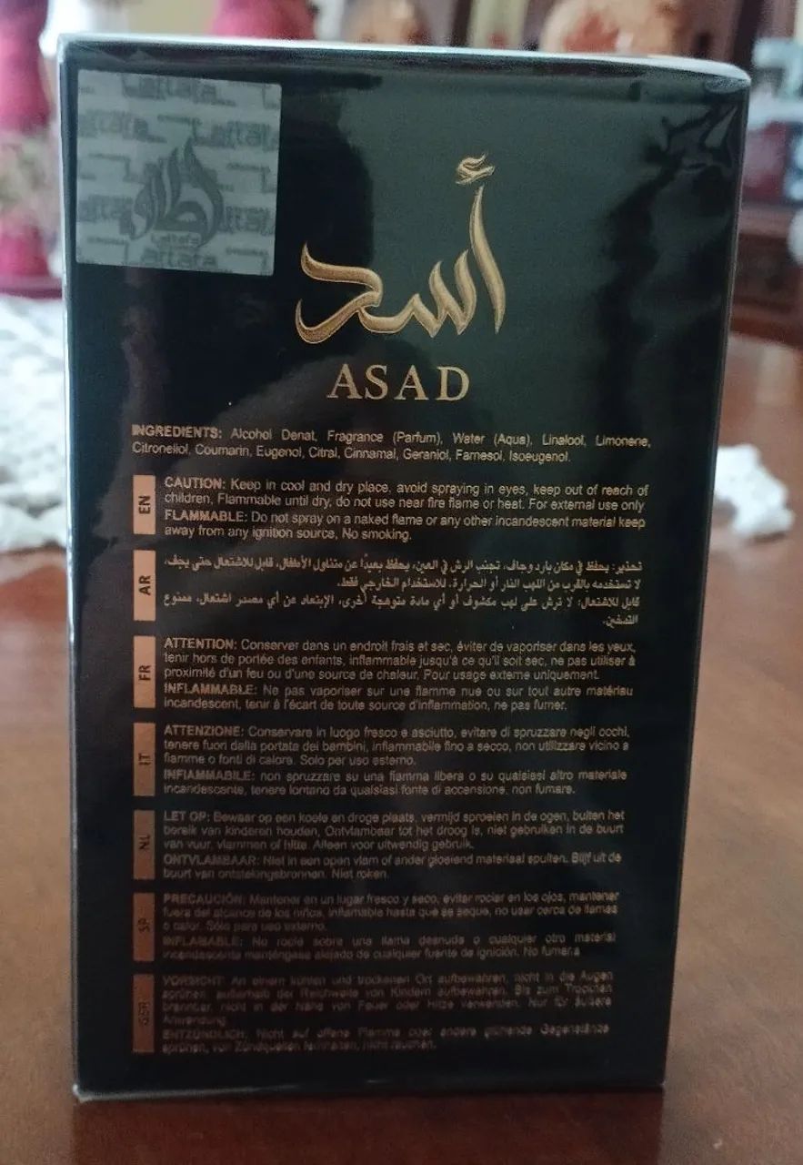 Perfume Lattafa asad 100 ml original  - Foto 2