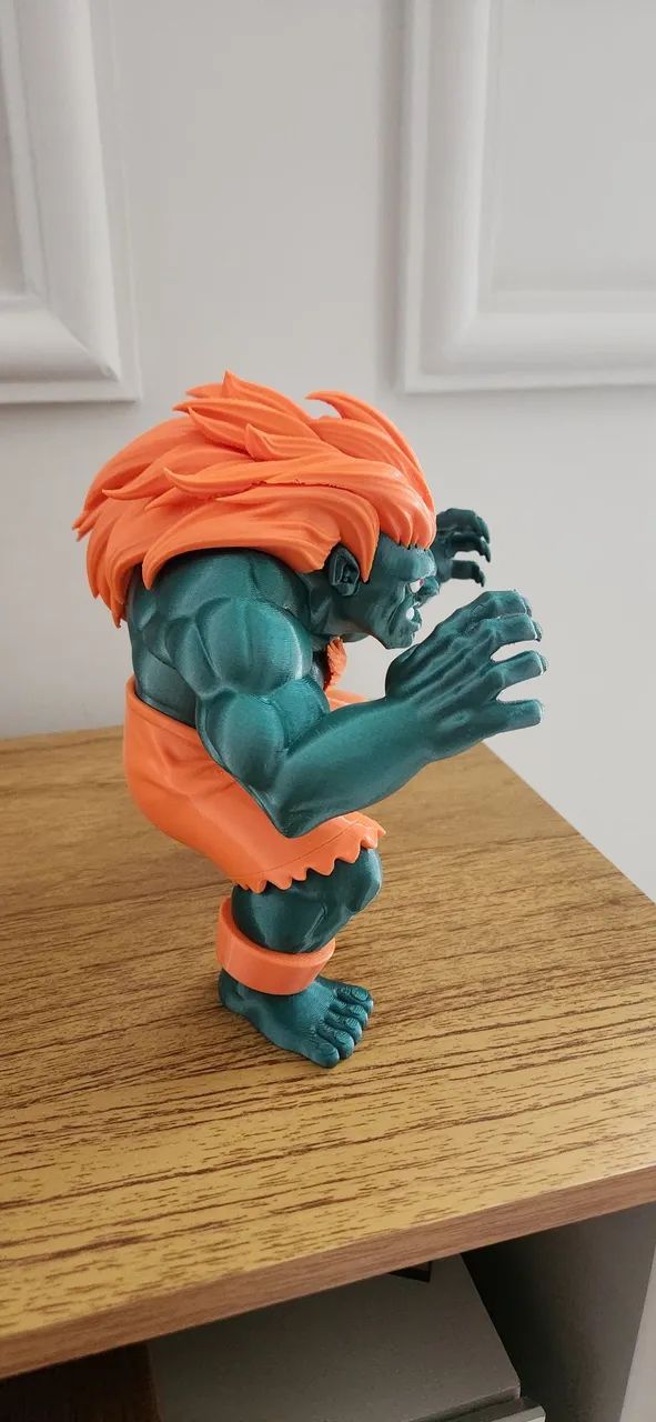 Blanka Street fighter 20cm - Foto 2