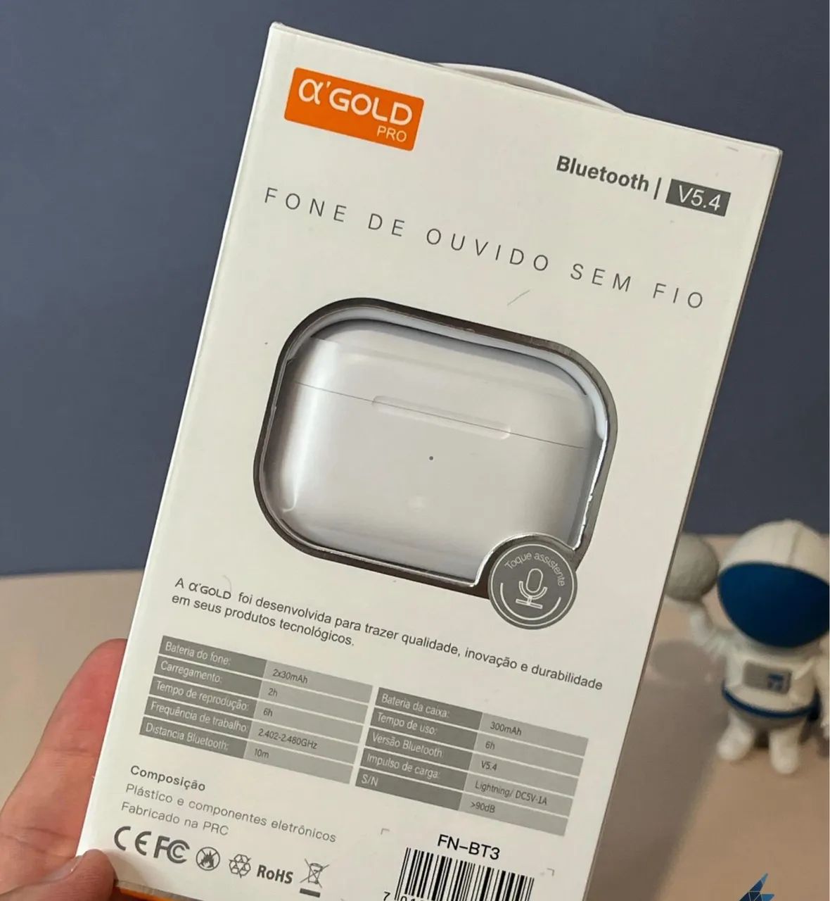 Fone sem fio Bluetooth  - Foto 4