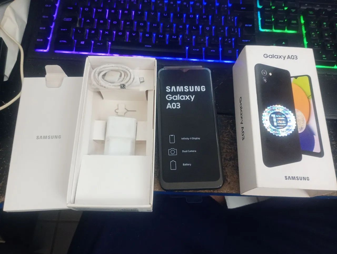 Vendo celular Samsung Galaxy A03 64Gb - Foto 4