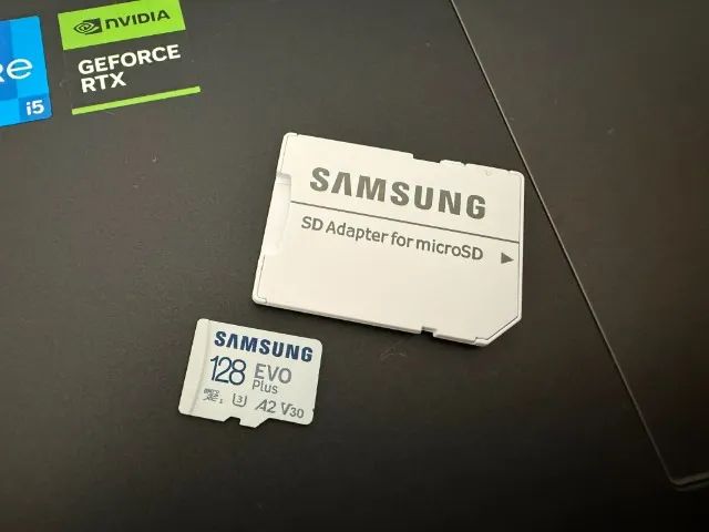 Cartão de Memória SAMSUNG EVO Plus 128gb Micro SD U3 A2 V30 | Original