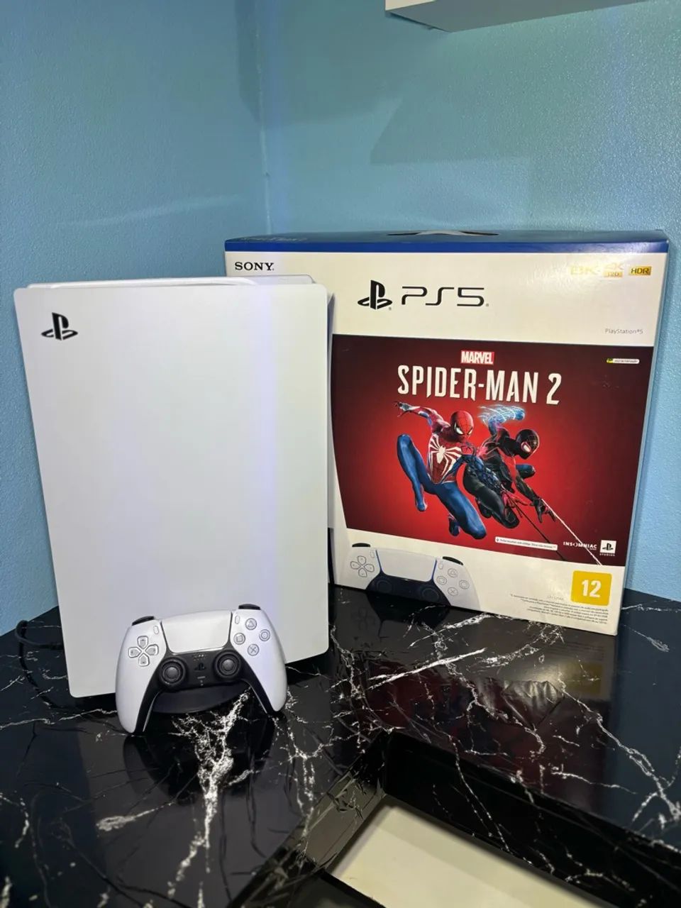 Ps5 super conservado e com caixa  - Foto 4