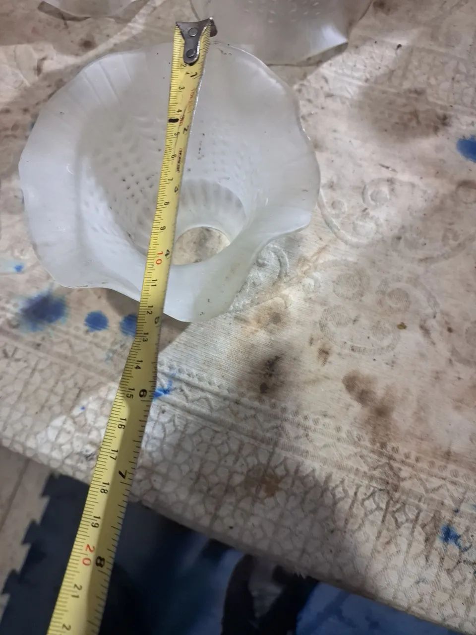 3 cupula antiga para luminárias 