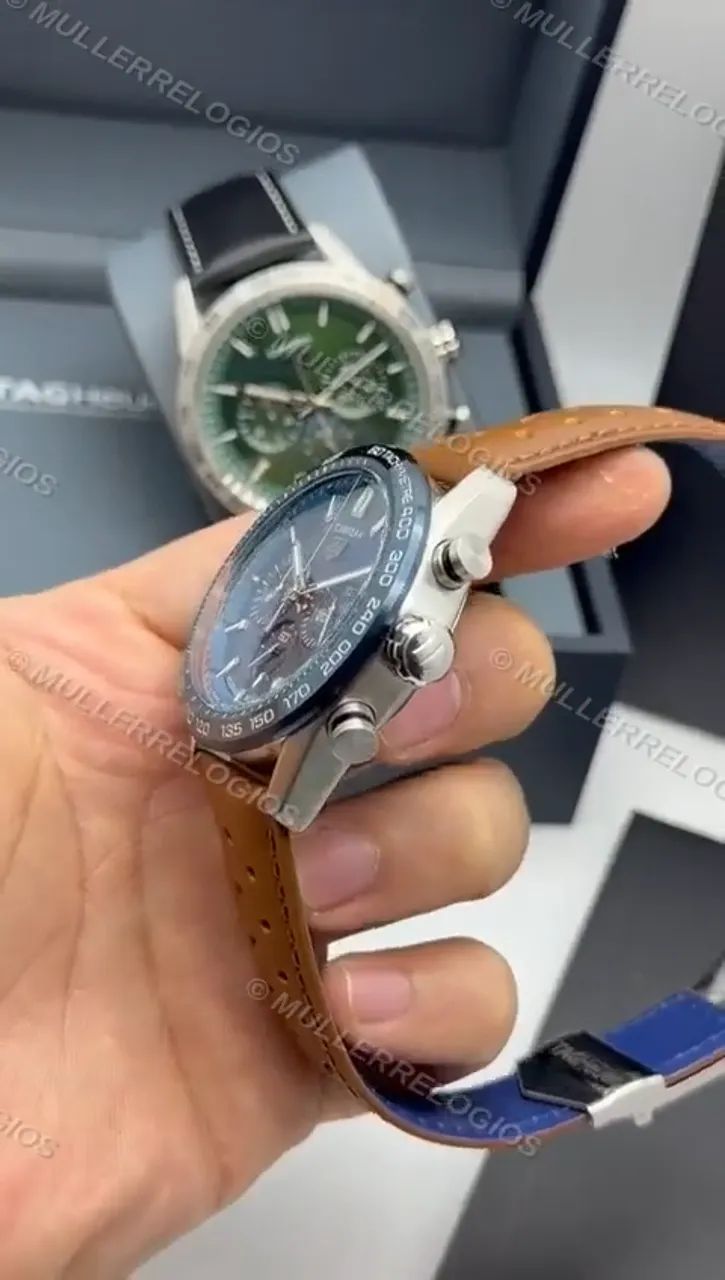 Relógio Tag Heuer 44mm + Caixa Tag Heuer - Acessórios - Ponta