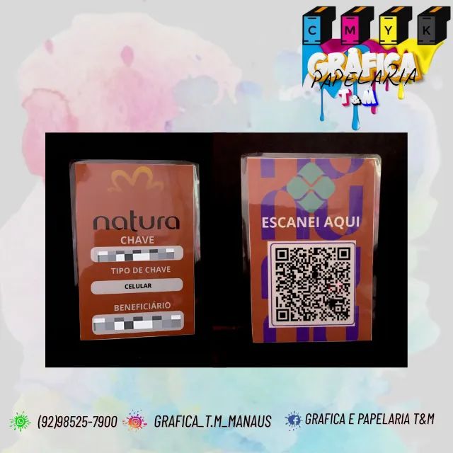 plaquinha pix - QRcode - Foto 3