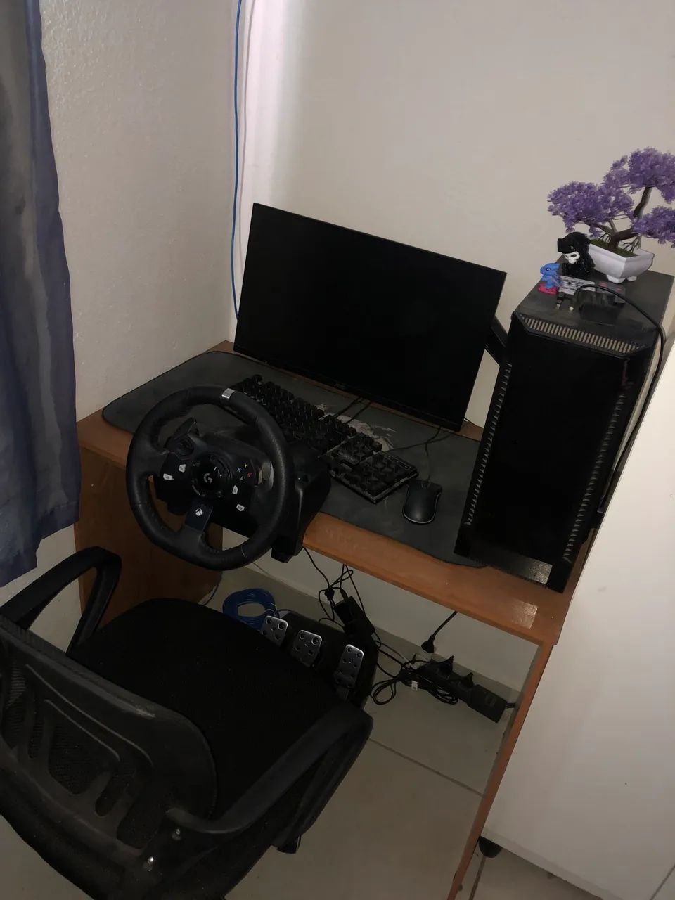 Pc gamer completo + volante logitech 