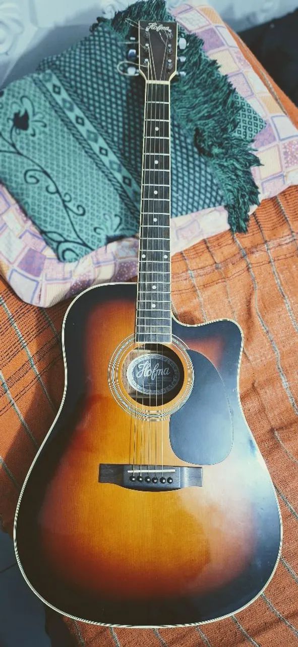 Violão Hofma eletroacústico 