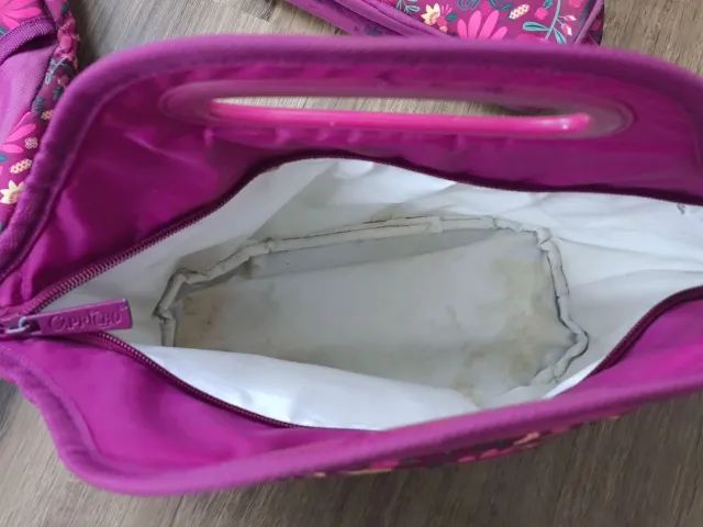 kit mochila lancheira estojo capricho - Foto 3