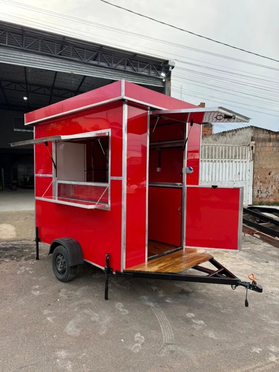 Trailer food truck 
