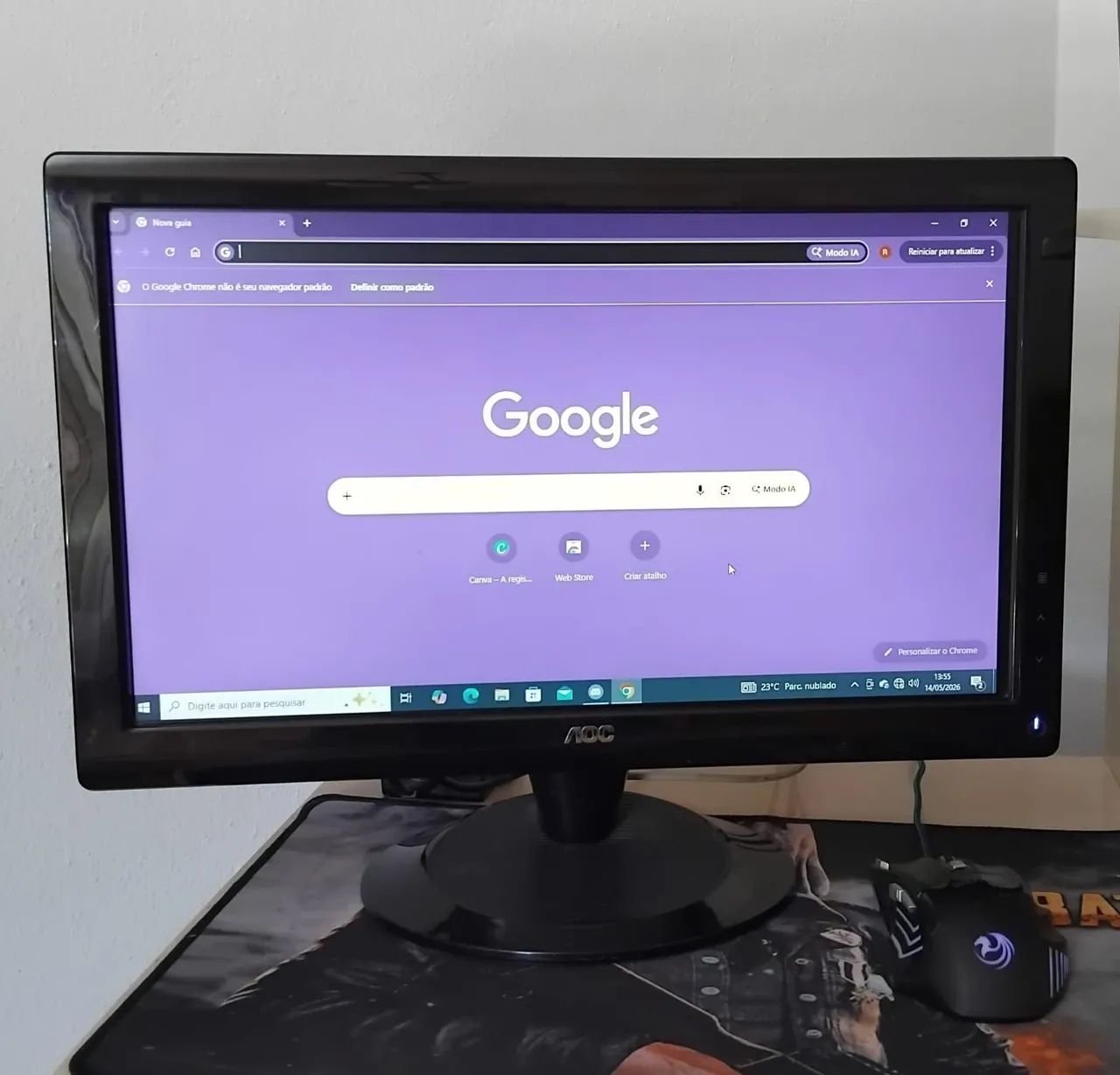 Computador completo com mesa  - Foto 4
