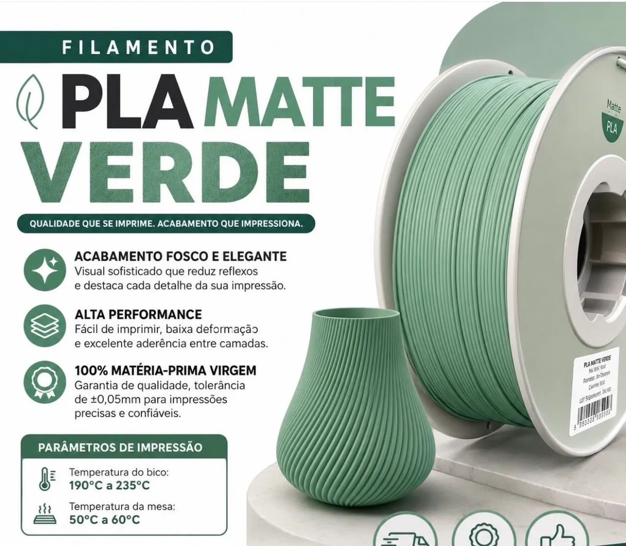 Filamentos PLA High Speed diversas cores  - Foto 5