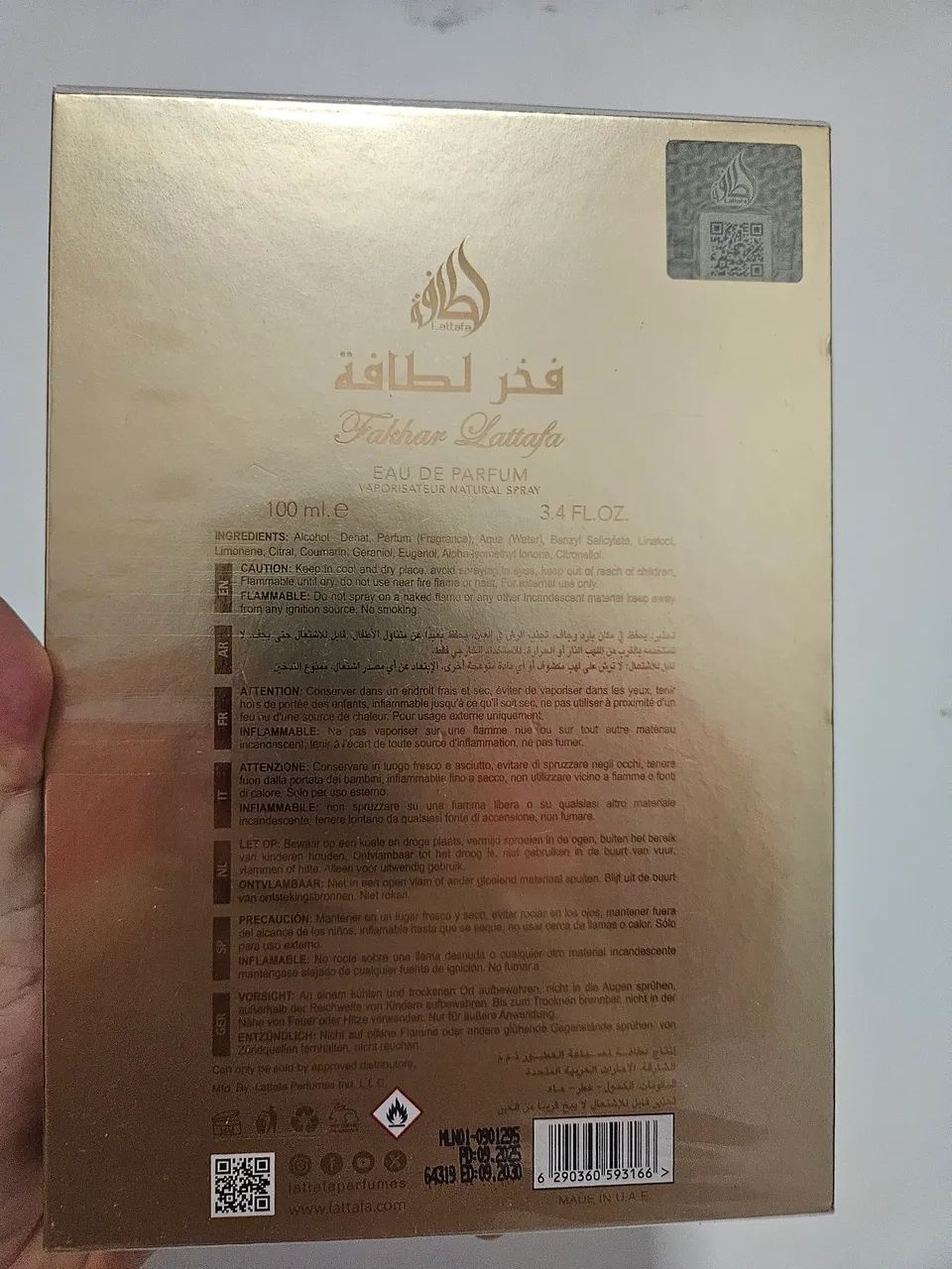 Perfume FAKHAR LATTAFA - Foto 2