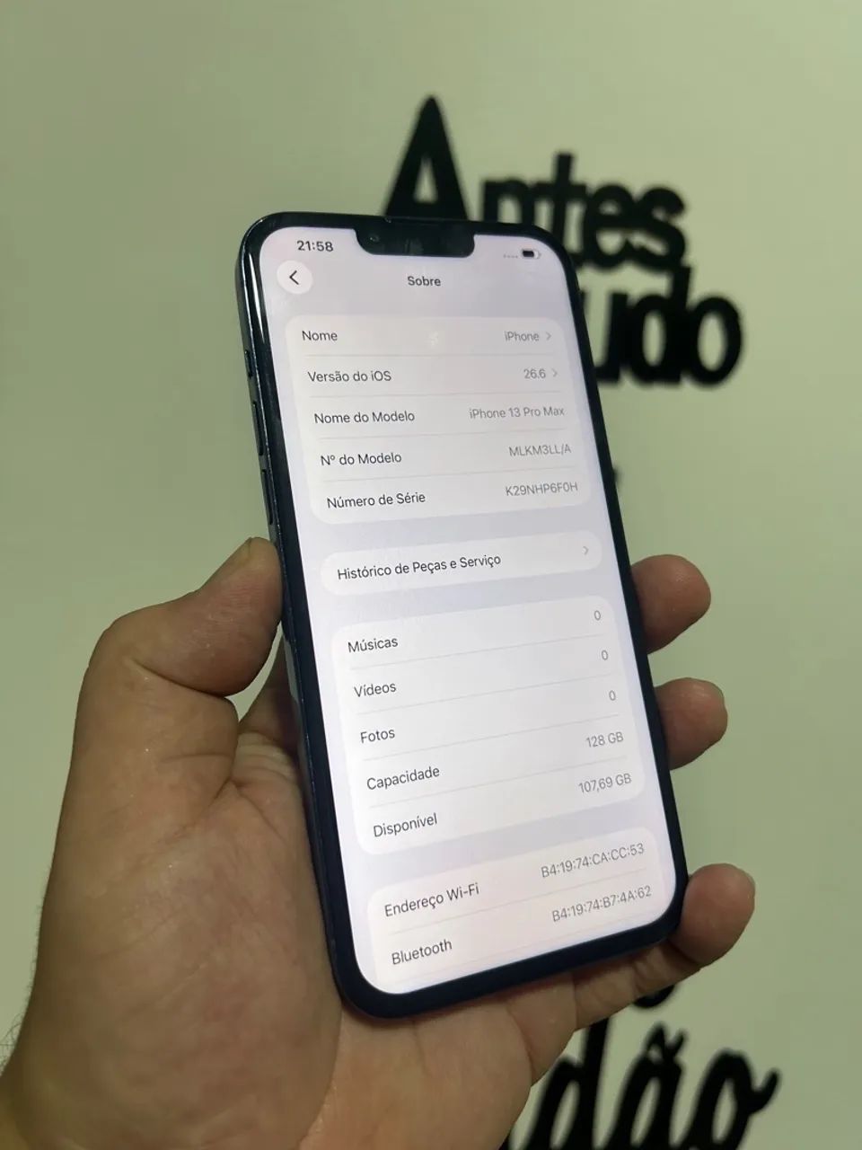 iPhone 13 Pro Max 128gb + Nota fiscal  - Foto 4