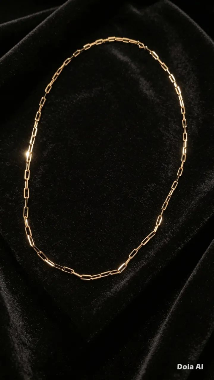 Cordão Folheado Ouro 18k