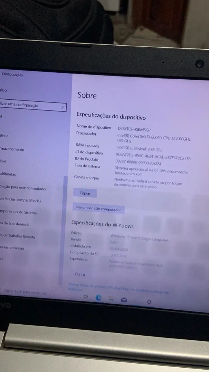 Notebook Lenovo Ideapad 329 4gb RAM - Foto 4
