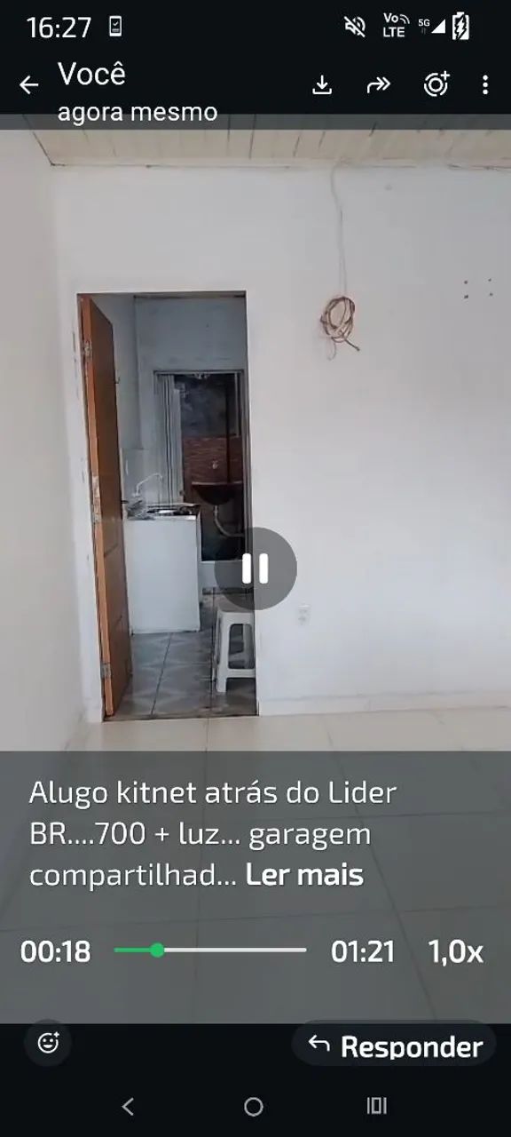 Casa 2 cômodos 