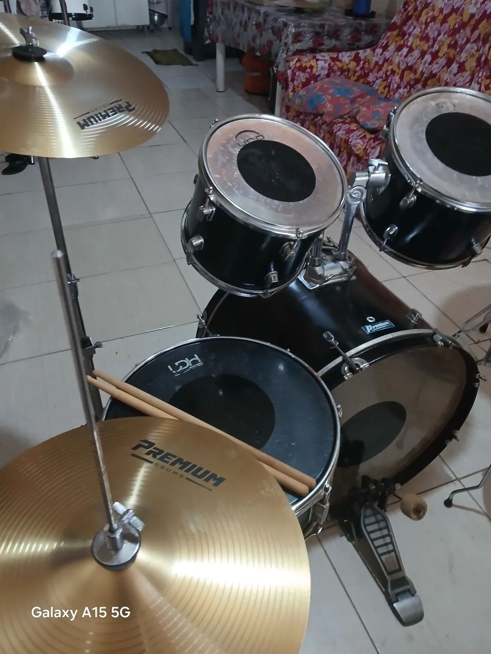 Bateria acústica completa Premium  - Foto 4