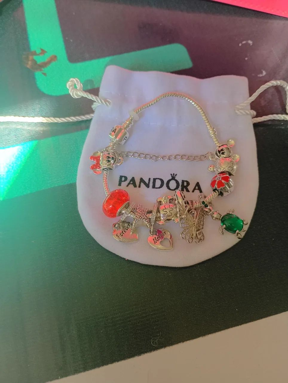 Pulseira Pandora prata 925 - Foto 3