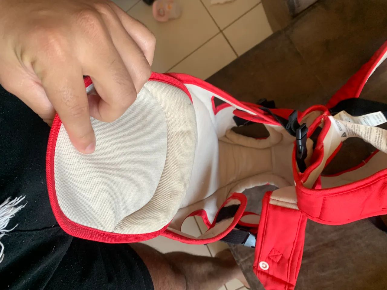 Canguru infantil para carregar bebê  - Foto 5