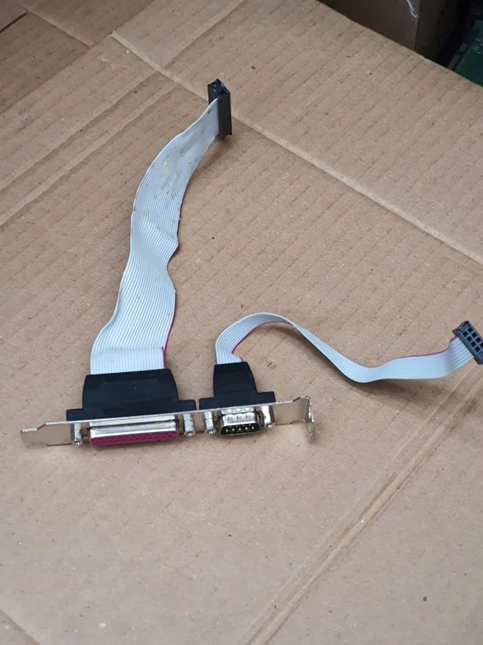 Conector Rabicho Porta Serial Paralelo Db25 - Foto 2