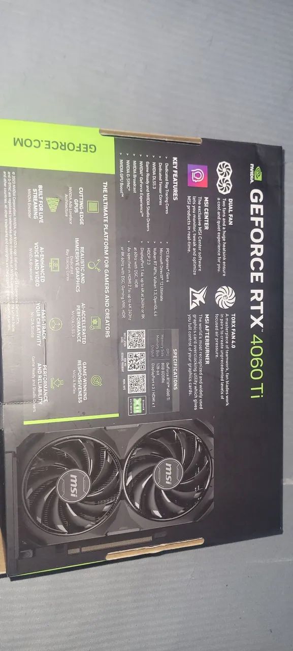 RTX 4060 TI 8GB GDDR6 - Foto 4