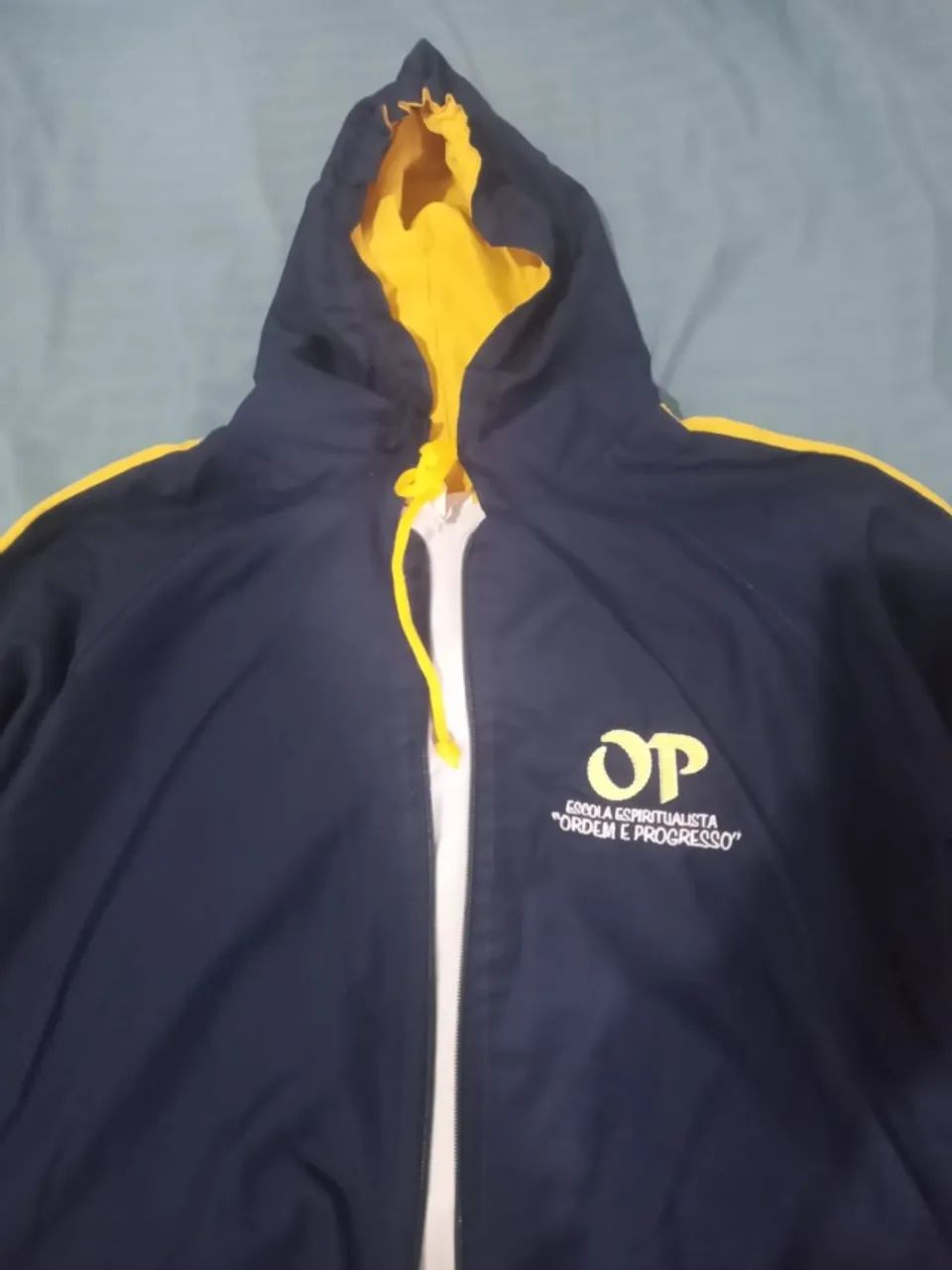 Uniforme Escolar Ordem e Progresso Completo Tamanho 8 Anos - Foto 3