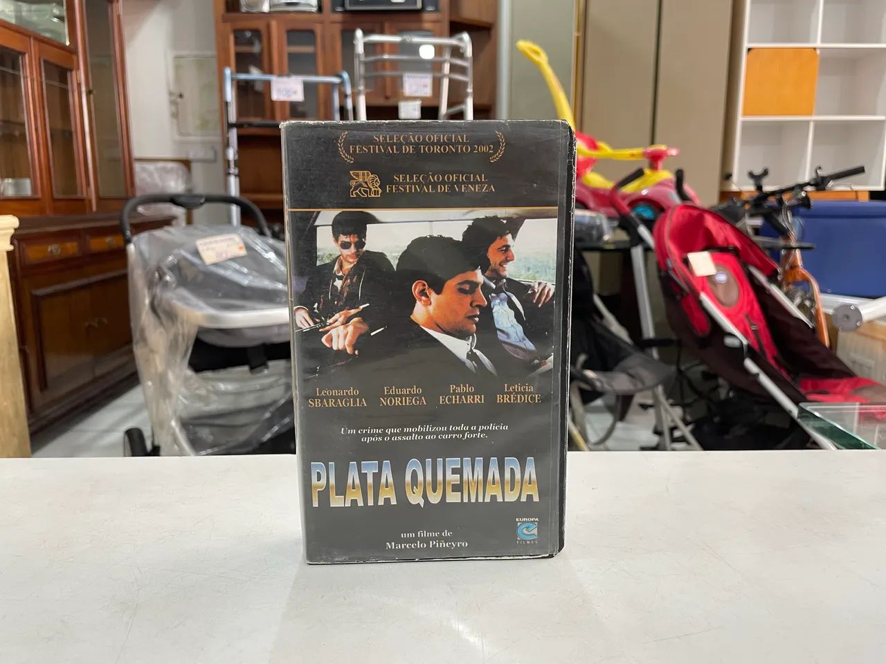 Fita VHS Plata Quemada 
