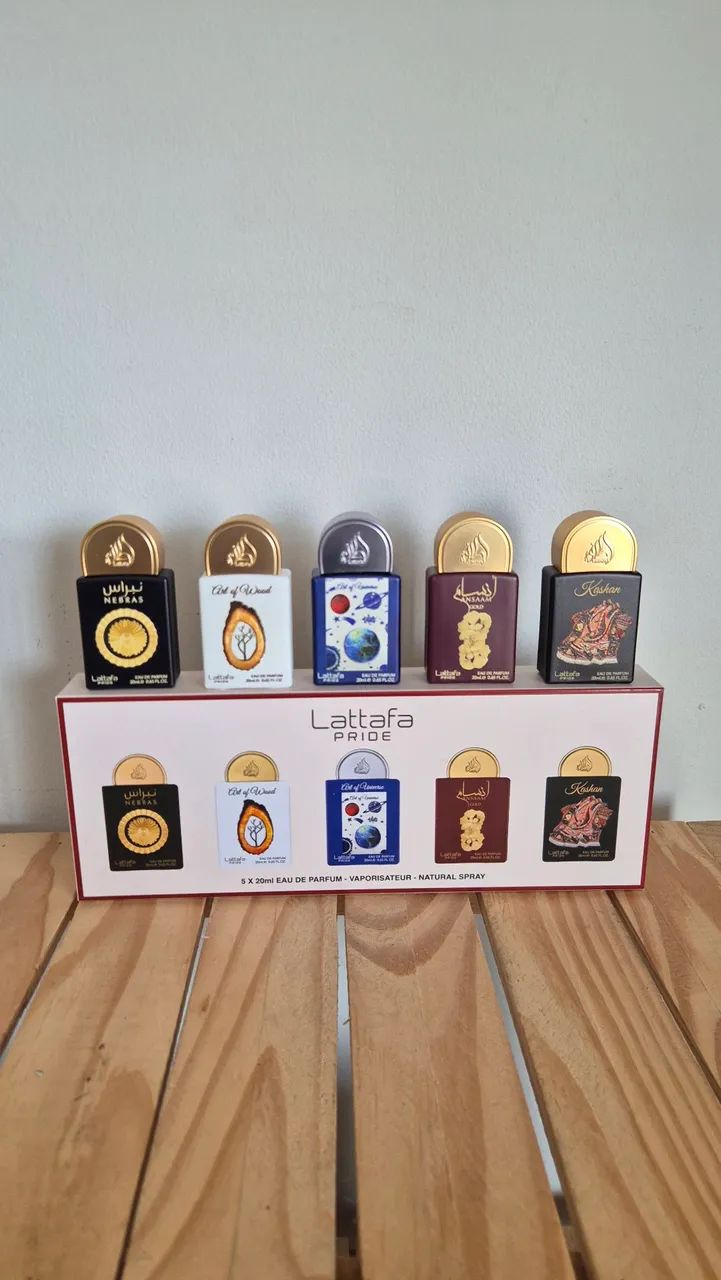 Kit Perfumes Lattafa Pride Sem uso