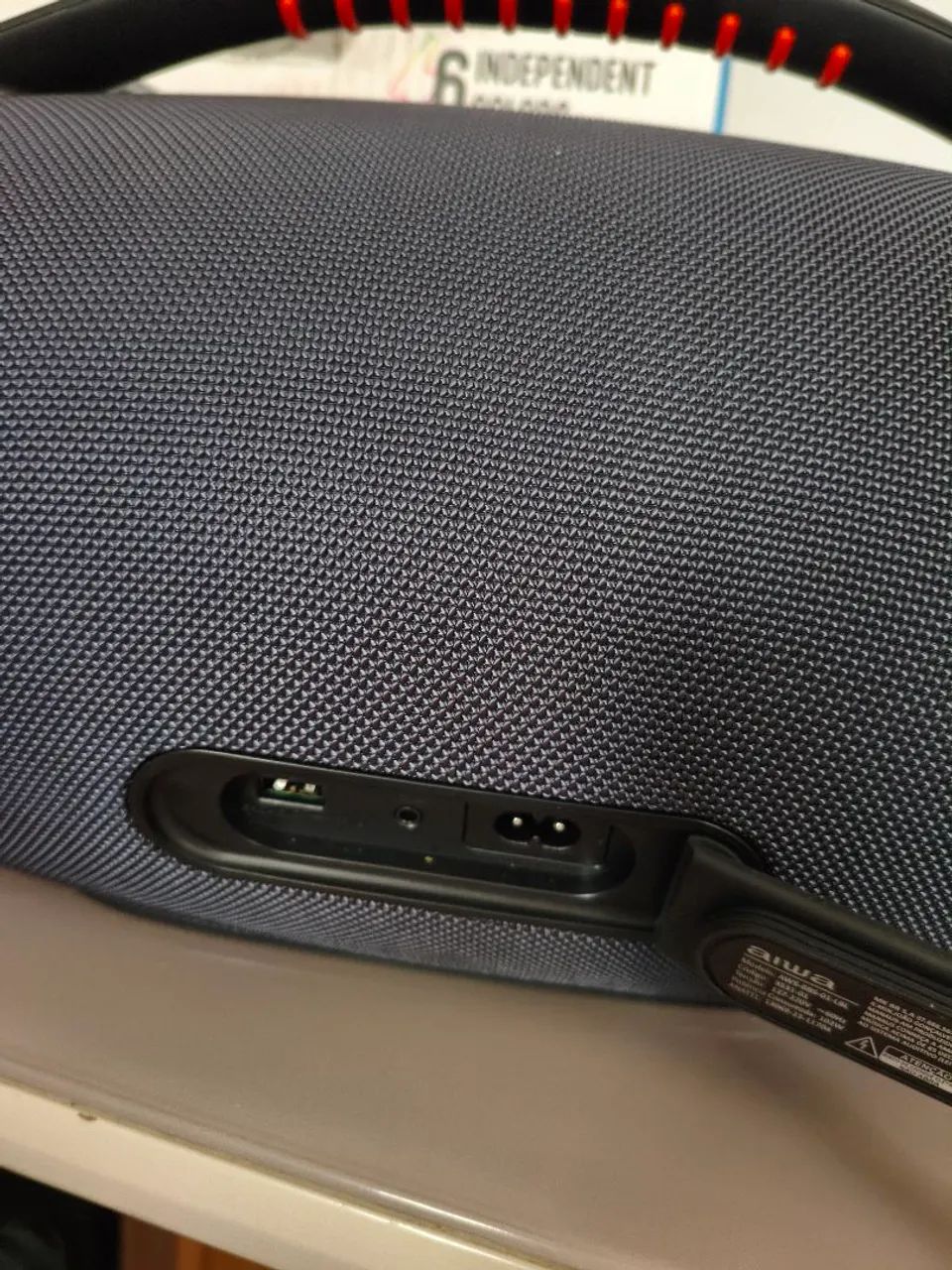 Caixa de som aiwa bombox plus  - Foto 5