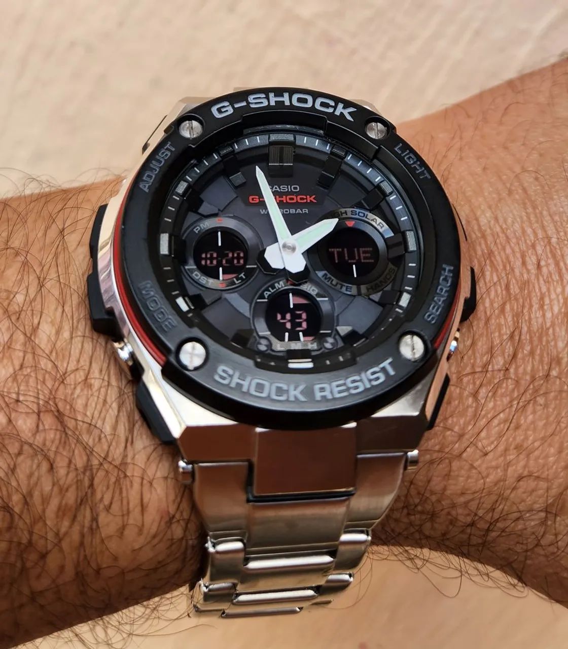 Relógio casio g-shock gst-S100D tough solar - Foto 3