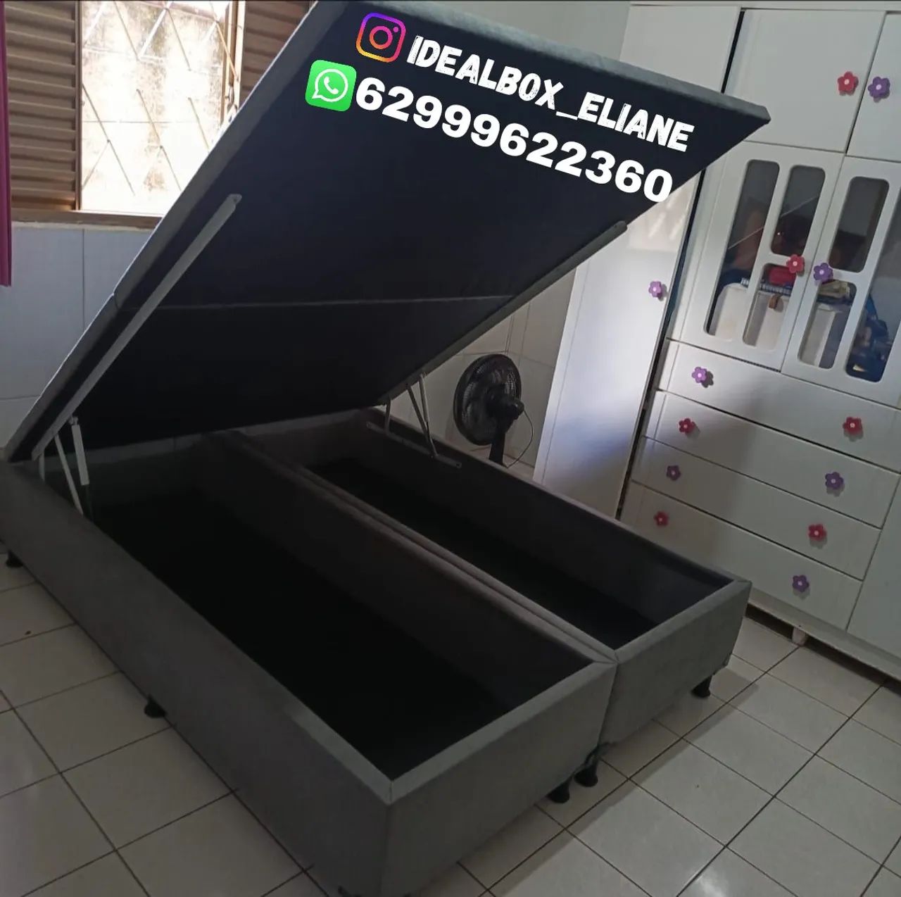 Box baú Queen size/ Qualidade & Garantia  - Foto 5