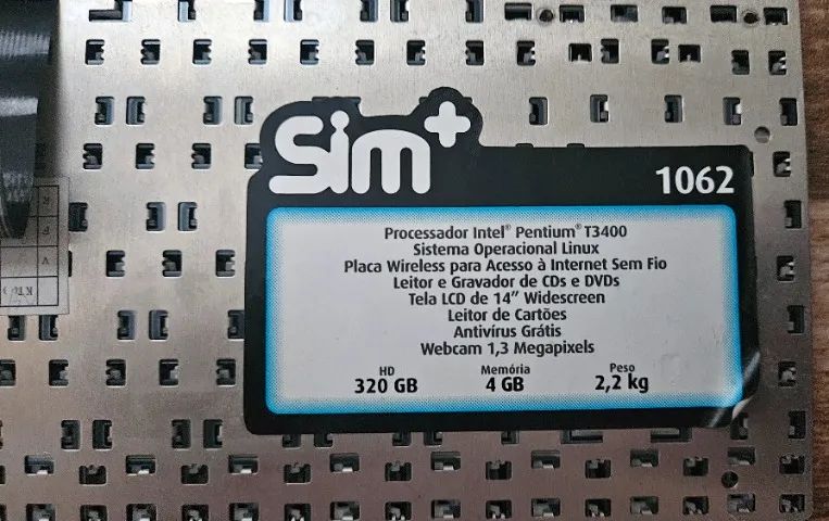 Notebook Positivo Sim+ 1062 (Peças) - Foto 3