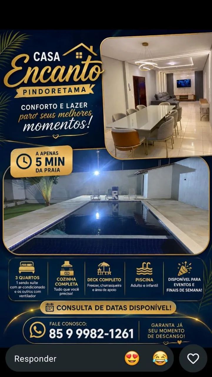 Casa encantos no batoque