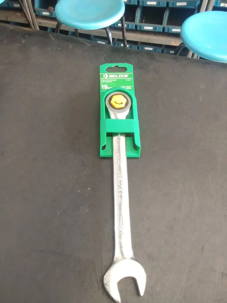 Chave combinada 19 mm com catraca belzer  - Foto 5
