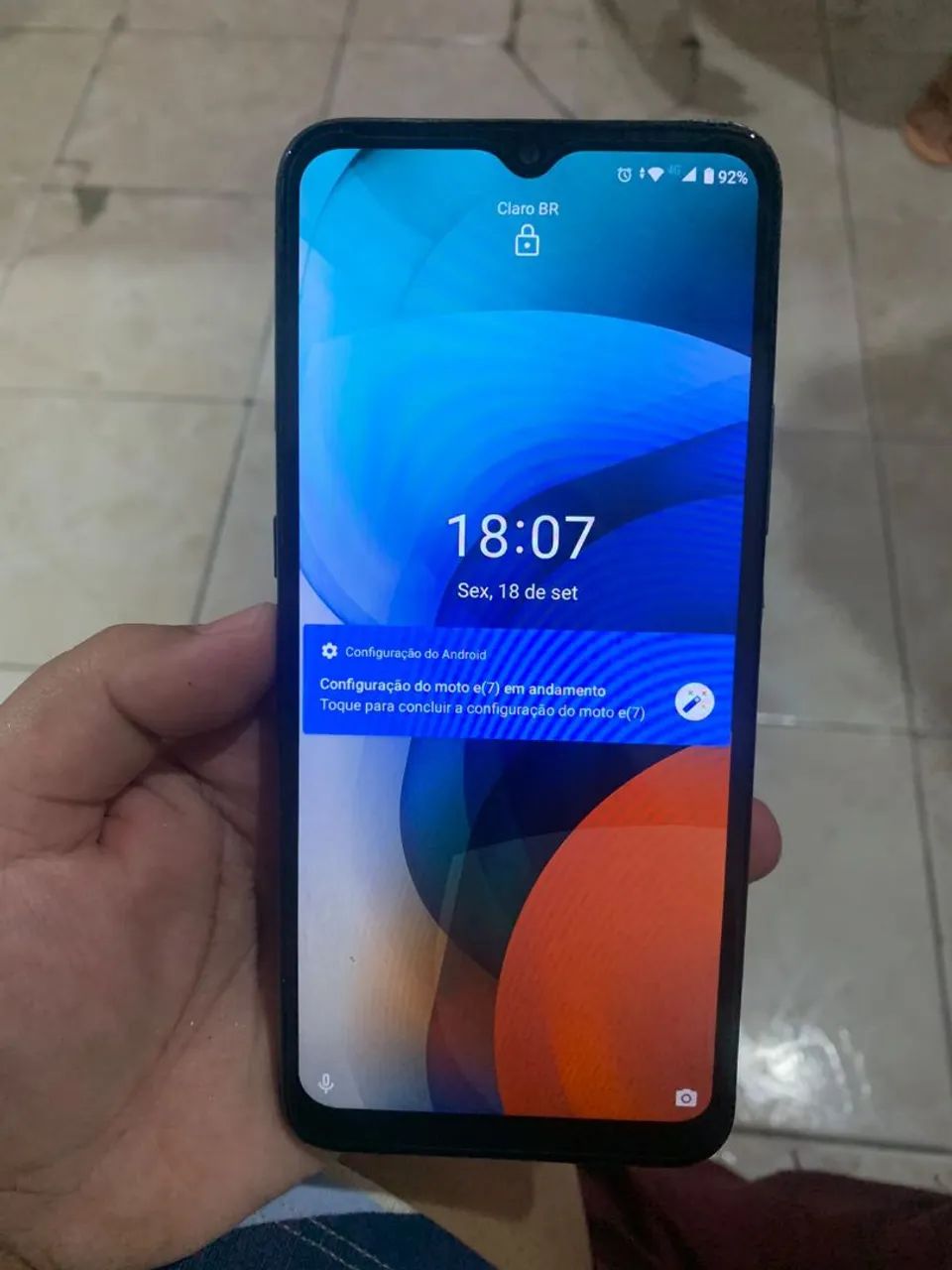 Celular motoE7 