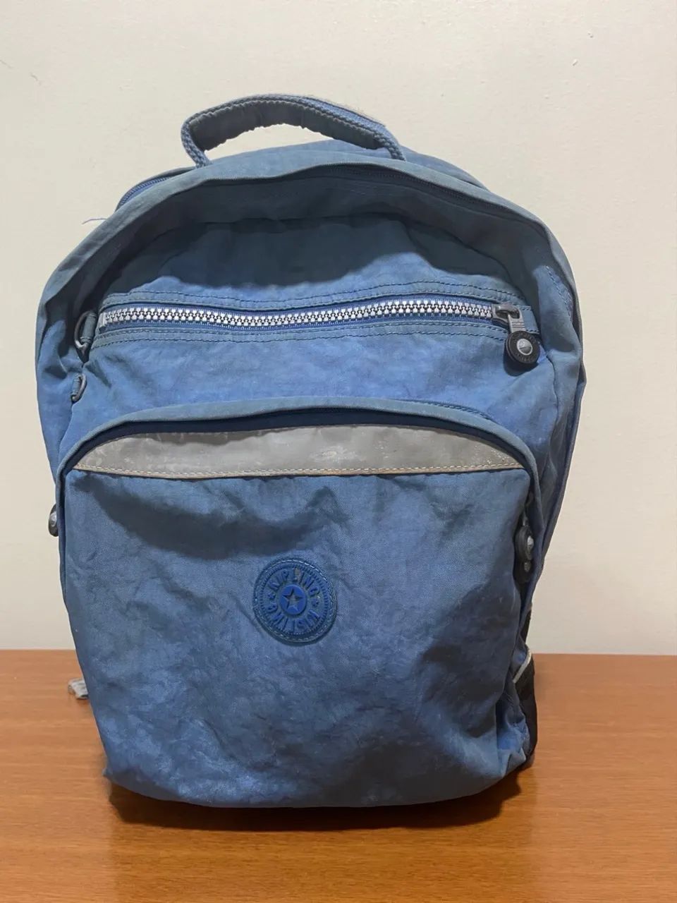 Mochila Kipling Azul Marinho - Foto 4