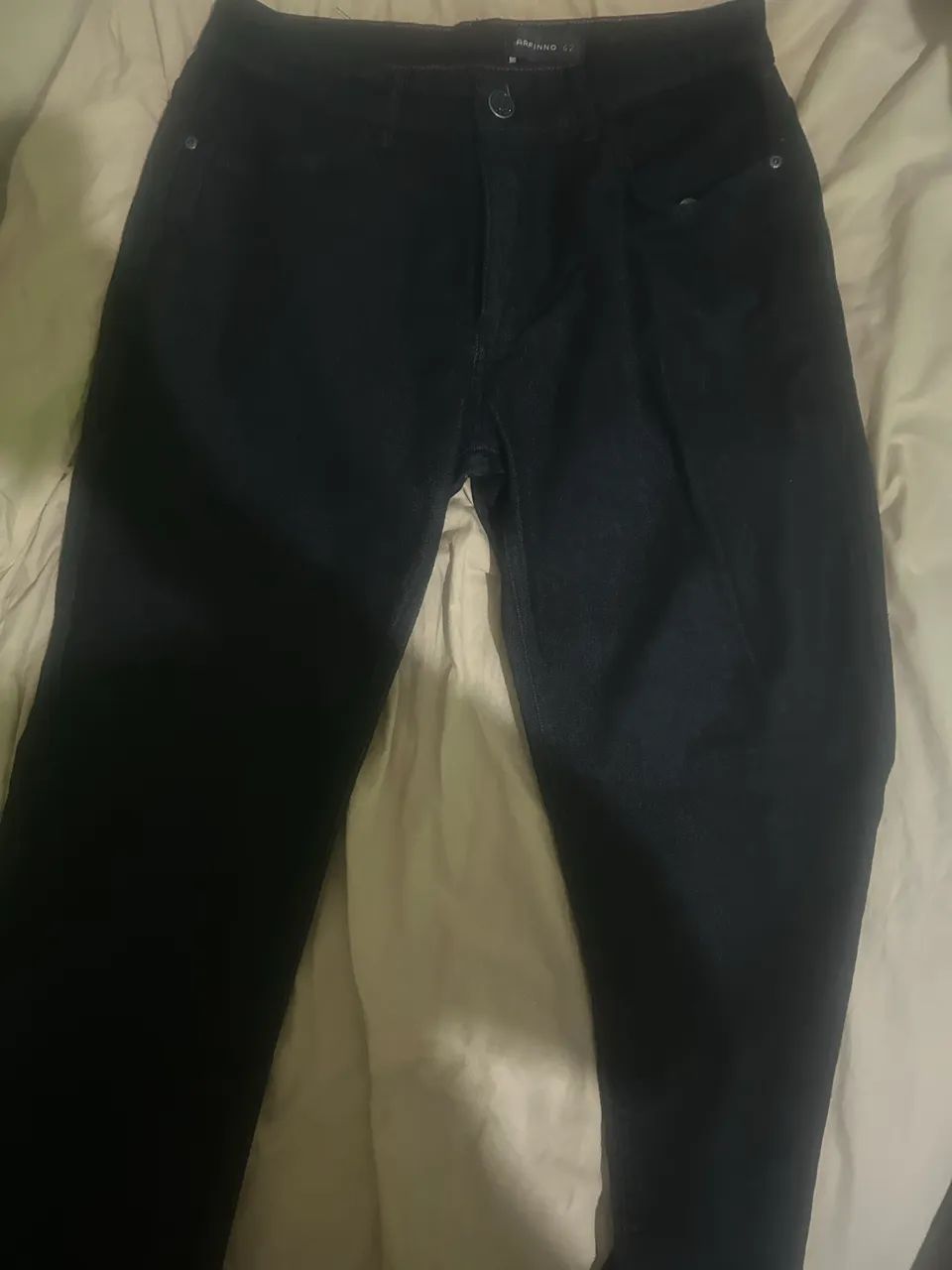 calça jeans marfinno, preta. Nova, nunca usada. - Foto 3