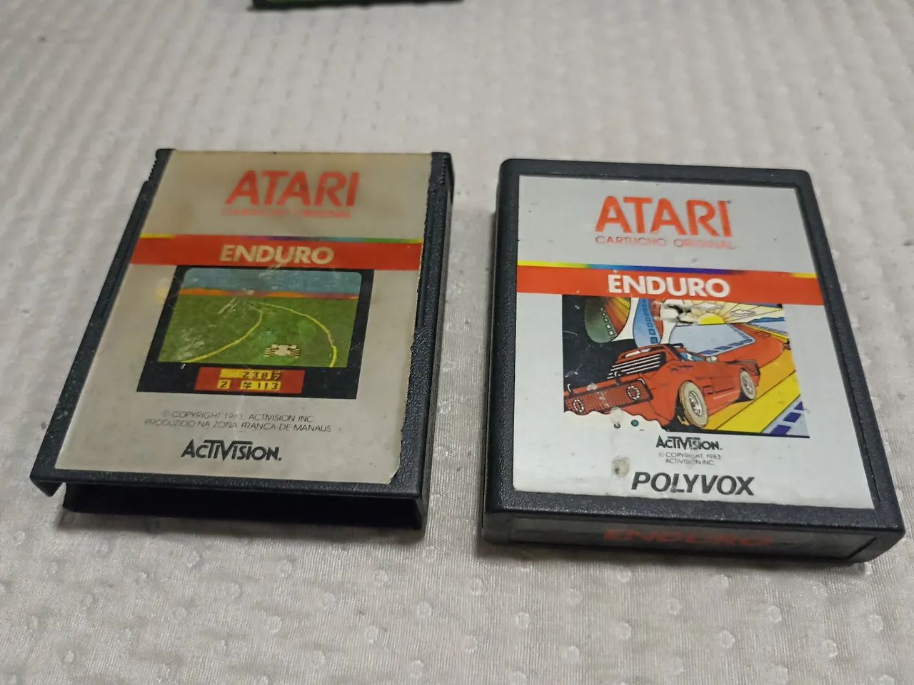 Cartucho Enduro Polyvox - Atari 