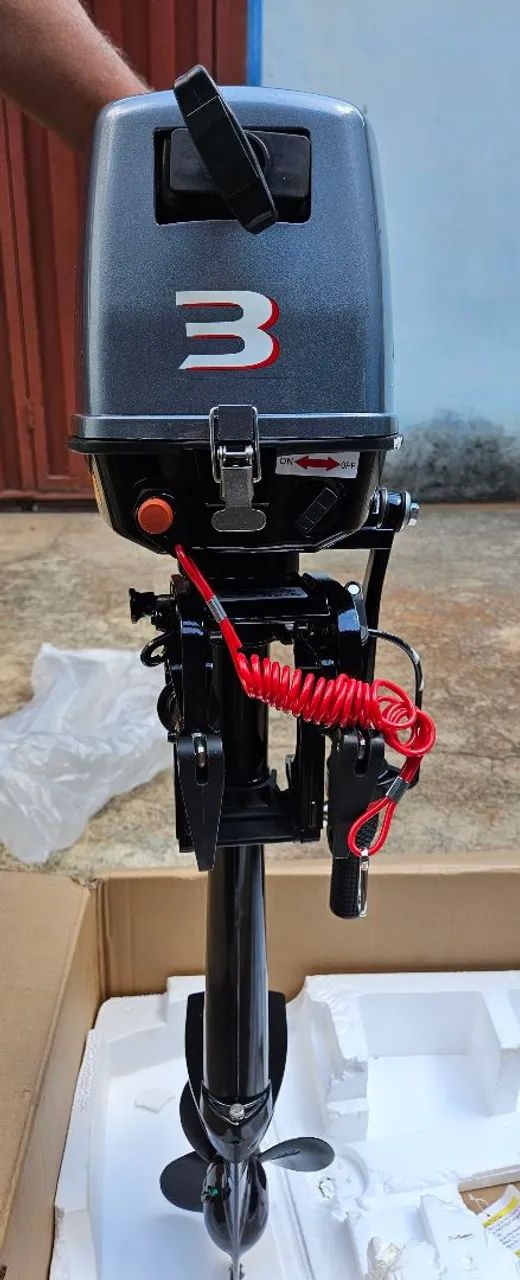 Motor de popa HIDEA 3Hp NOVO  - Foto 4
