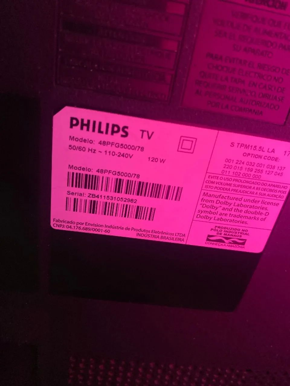 TV 43 Polegadas (NÃO É SMART) - Foto 2