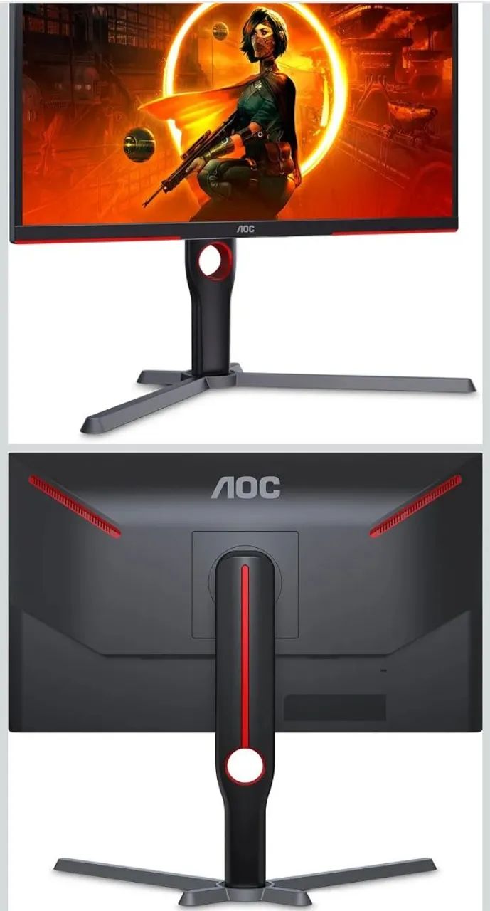 Monitor Gamer AOC Destiny 24,5 Polegadas 25G3ZM - Foto 5
