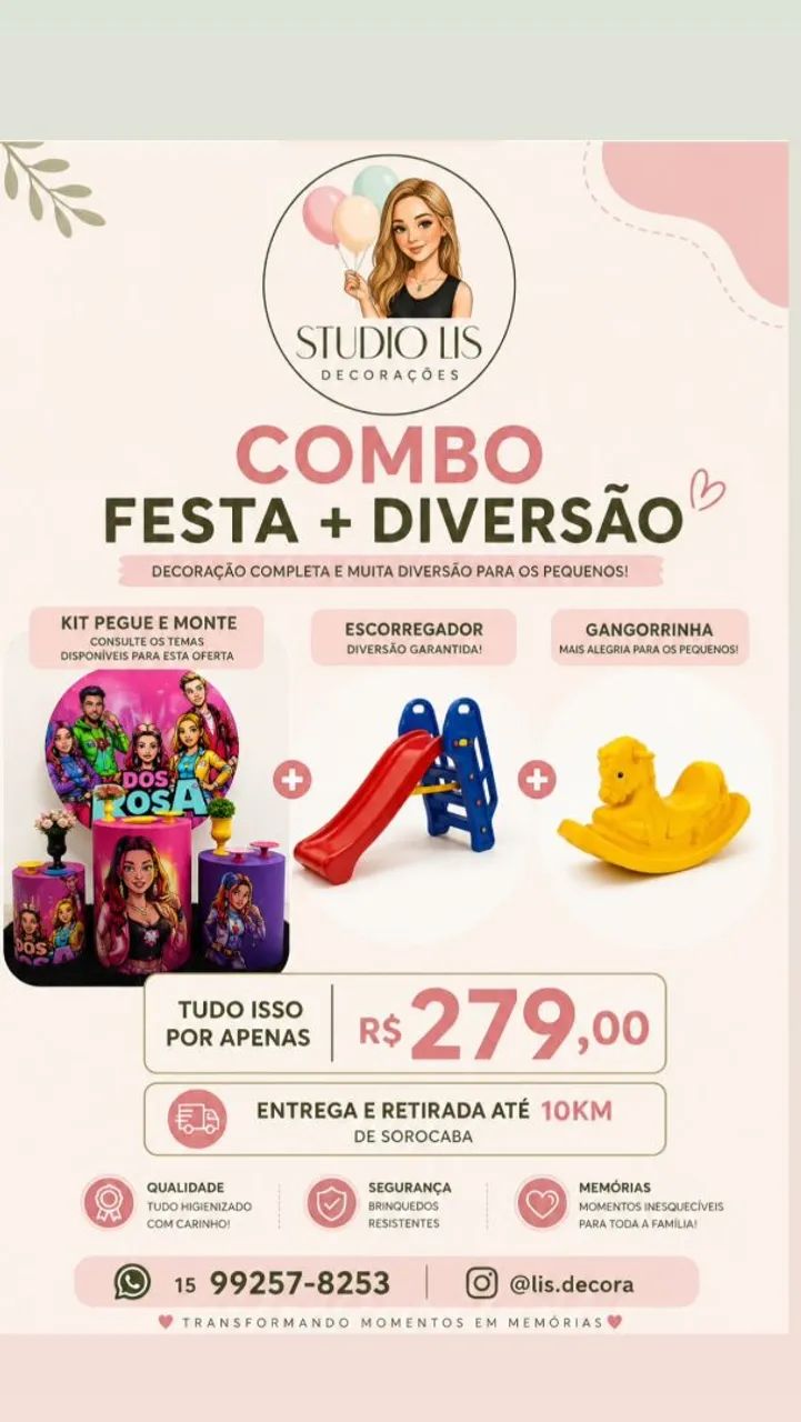 Combo Diversão 