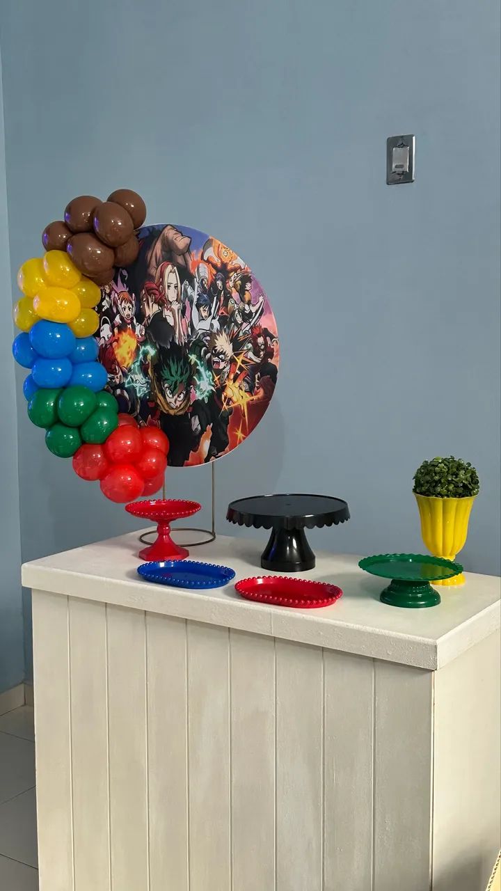 Decoração de festa na mesa - Foto 4