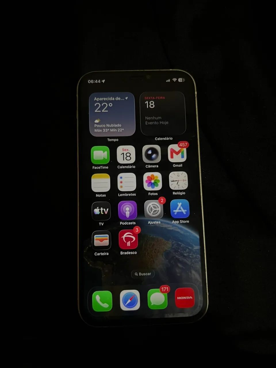 iPhone 12 normal tudo funcionando Face ID off  - Foto 4
