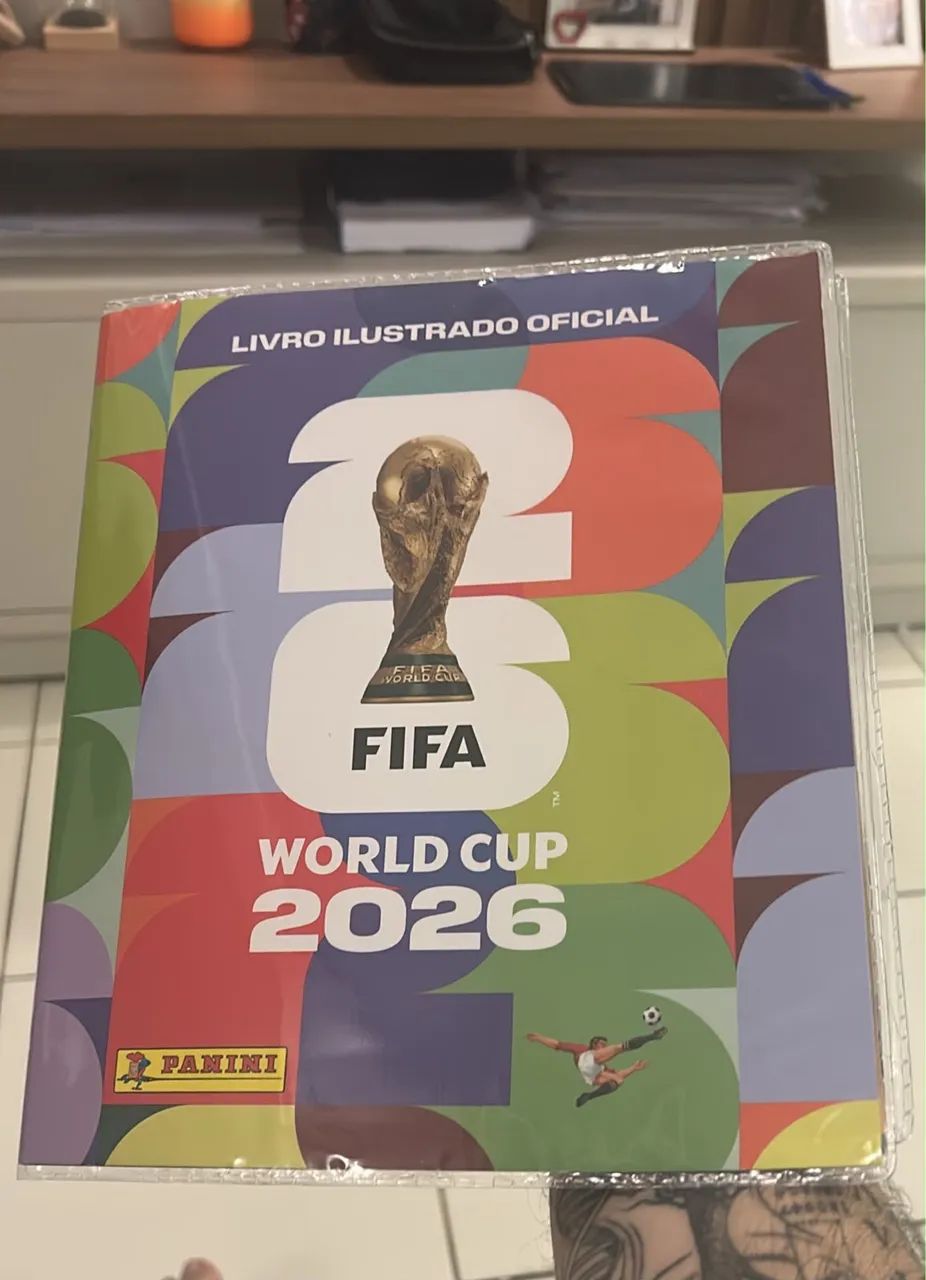 Álbum Copa 2026 - Completo, com capa protetora 