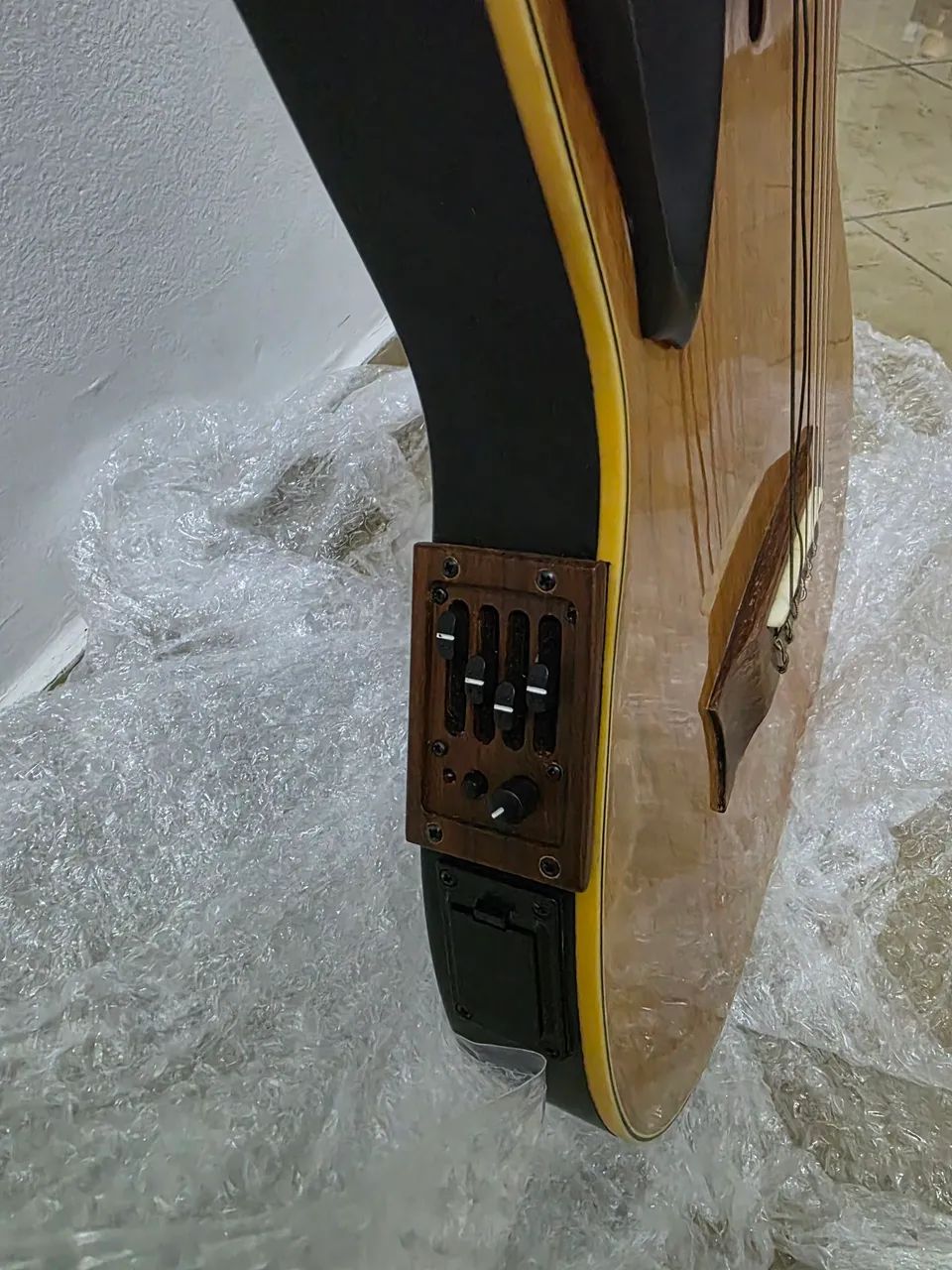 Violão Semi Acústico Marquês Nylon colecionador  - Foto 4