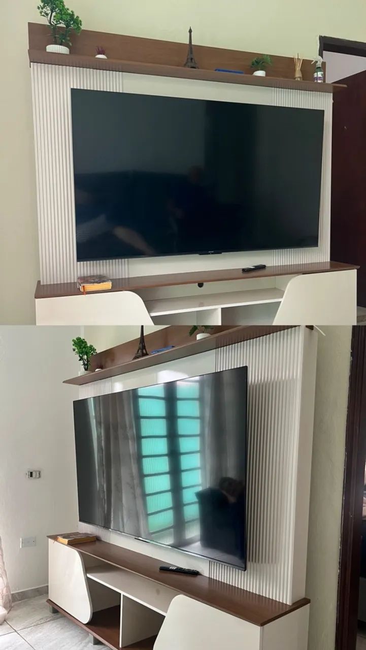 Tv 65 polegadas mais painel com 4 meses de uso - Foto 3