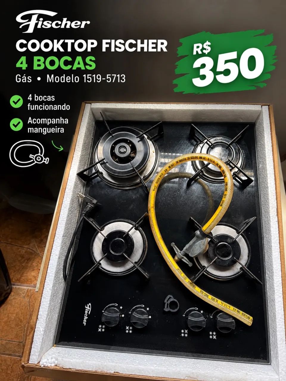 Vendo Cooktop Fischer