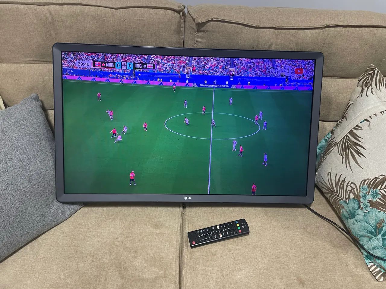 Smartv lg 32 polegadas- funciona tudo  - Foto 4