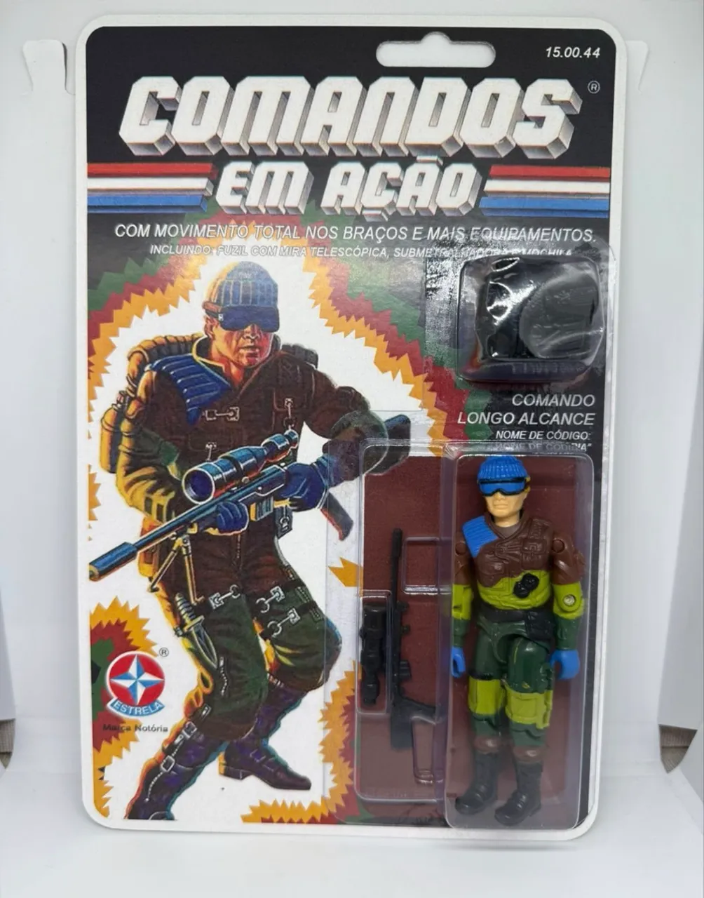 Gi Joe Crazylegs Assault Trooper comandos em ação - Hobbies e